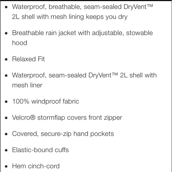 NWT, The North Face Resolve 2. Small. - Picture 6 of 8